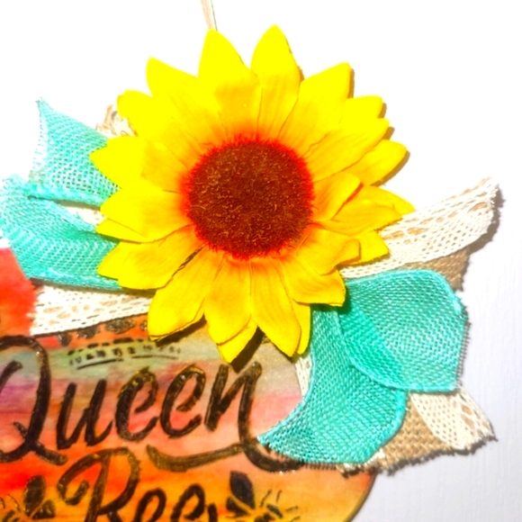 🚨" Perfect  Display "🐝👑"Unique Queen Bee  Gift Set" Handcrafted - Picture 13 of 16